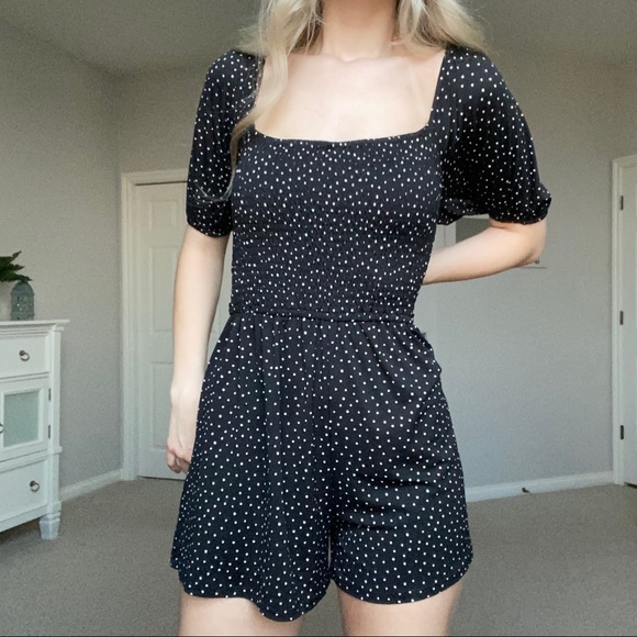 Puff sleeve romper - Picture 4 of 7